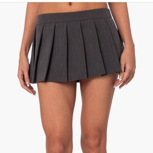 Edikted Gray Microskort Skort